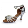 thumbnail image 1 of Venta caliente de zapatos de baile de tango/salón de baile latino para mujer, zapatos de baile profesionales de Salsa con tacón para niñas y mujeres de 5cm/7cm, 1 of 5