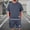 Navy, variant on FRSASU Men's T-shirts Short Pants 2 Piece Suit Set Summer Fashion Short Sleeve Tracksuit Set Shorts Streetwear Tee Tops&Shorts Black