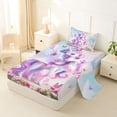 thumbnail image 2 of Erosebridal Cartoon Animal Unicorn Butterflies Twin Sheet Sets 3pcs For Kids,Cute Princess Flowers Magical Horse Bedding For Boys Girls, 2 of 5