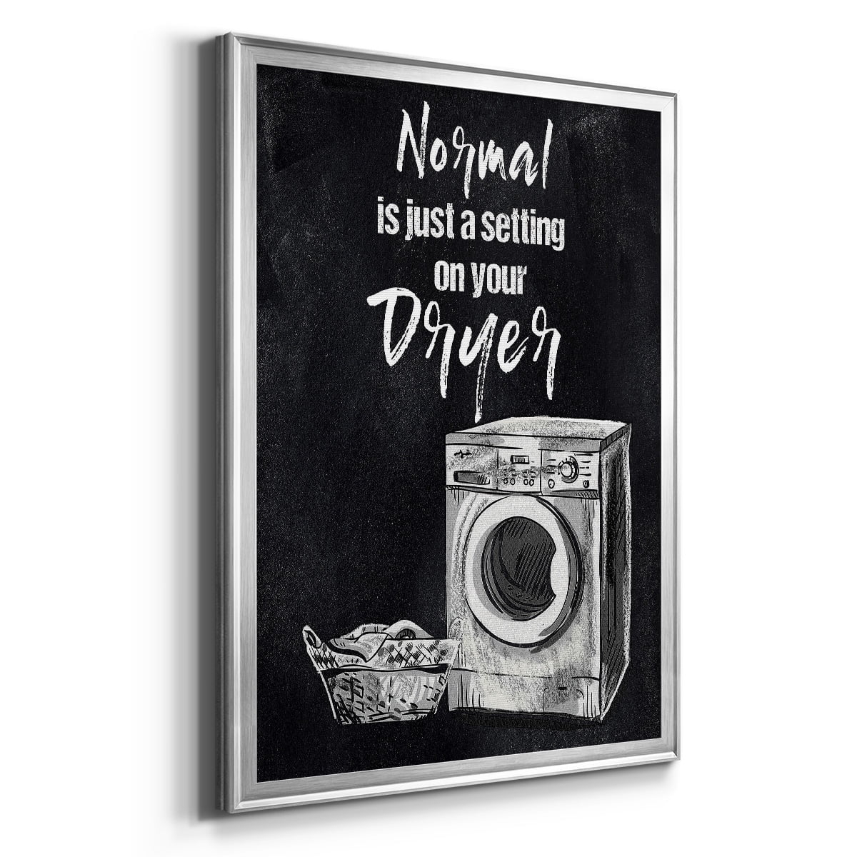 Normal Is Just A Setting Premium Framed Print - Ready to Hang
