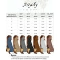 thumbnail image 4 of Asyoly Womens Summer Dresses Boho Striped Racerback Tank Dress Round Neck Side Split Long Beach Dress Maxi Dresses, 4 of 6