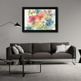thumbnail image 3 of Lisa Audit 24x17 Black Modern Wood Framed Wall Art Titled - My Garden Bouquet I, 3 of 6