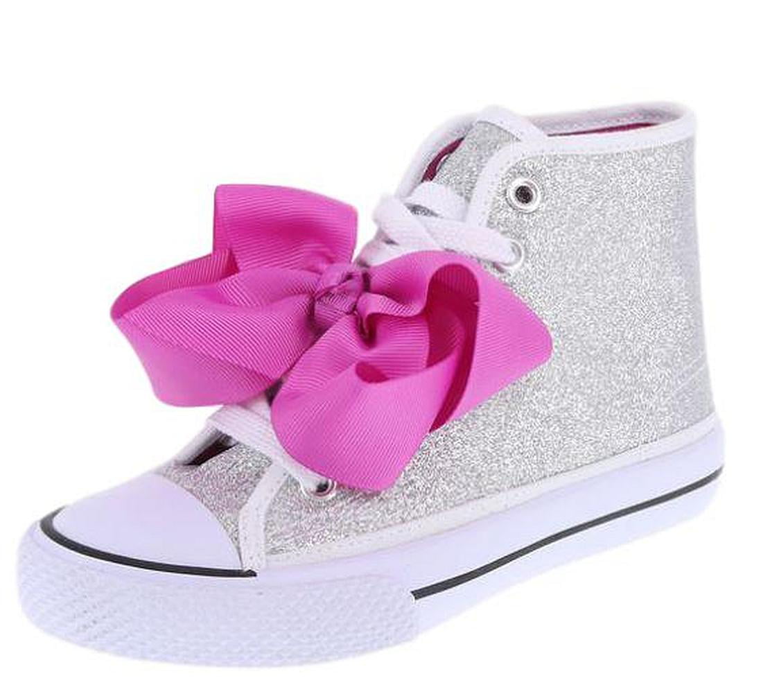 Jojo Siwa Bow Girls Shoe Glitter 