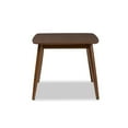 thumbnail image 3 of Baxton Studio Flora Mid-Century Modern "Oak" Medium Brown Finishing Wood Dining Table, 3 of 6
