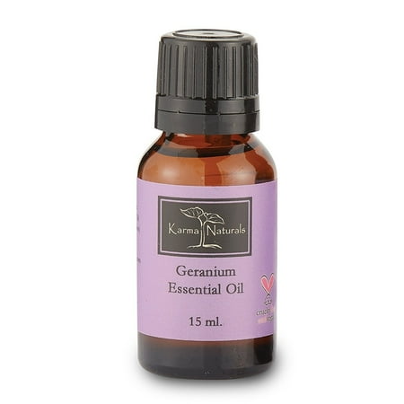 Karma Organic essential therapeutic grade Essential Oil (15ml) (Geranium)