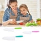thumbnail image 4 of Billuyoard Juegos de cocina para niños, cortador seguro de plástico Real, juego de Chef, ensalada de pan, lechuga, platos versátiles y Mostrada tipo 8, 4 of 6