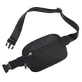 thumbnail image 3 of Segolike Belt Bag Handbag Everywhere Shoulder Purse Fashionable Tote Fanny Pack for Women Black, 3 of 8