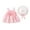 Pink, variant on Tbopshirt Toddler Clothing, Toddler Kids Baby Girls Summer Floral Print Dress Hat Two-piece Suit Princess Dress