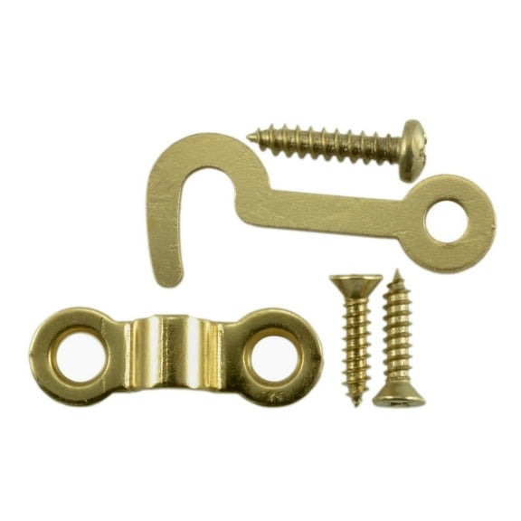 3/4" x 1-7/8" Hooks & Staples (10 pcs.)