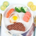 thumbnail image 4 of Kitchen Toy Realistic Steak Model Prop For Hotel Decoration And Home Use Educational Pretend Play Toy For All Ages Reusable Film Movie Props, 4 of 5