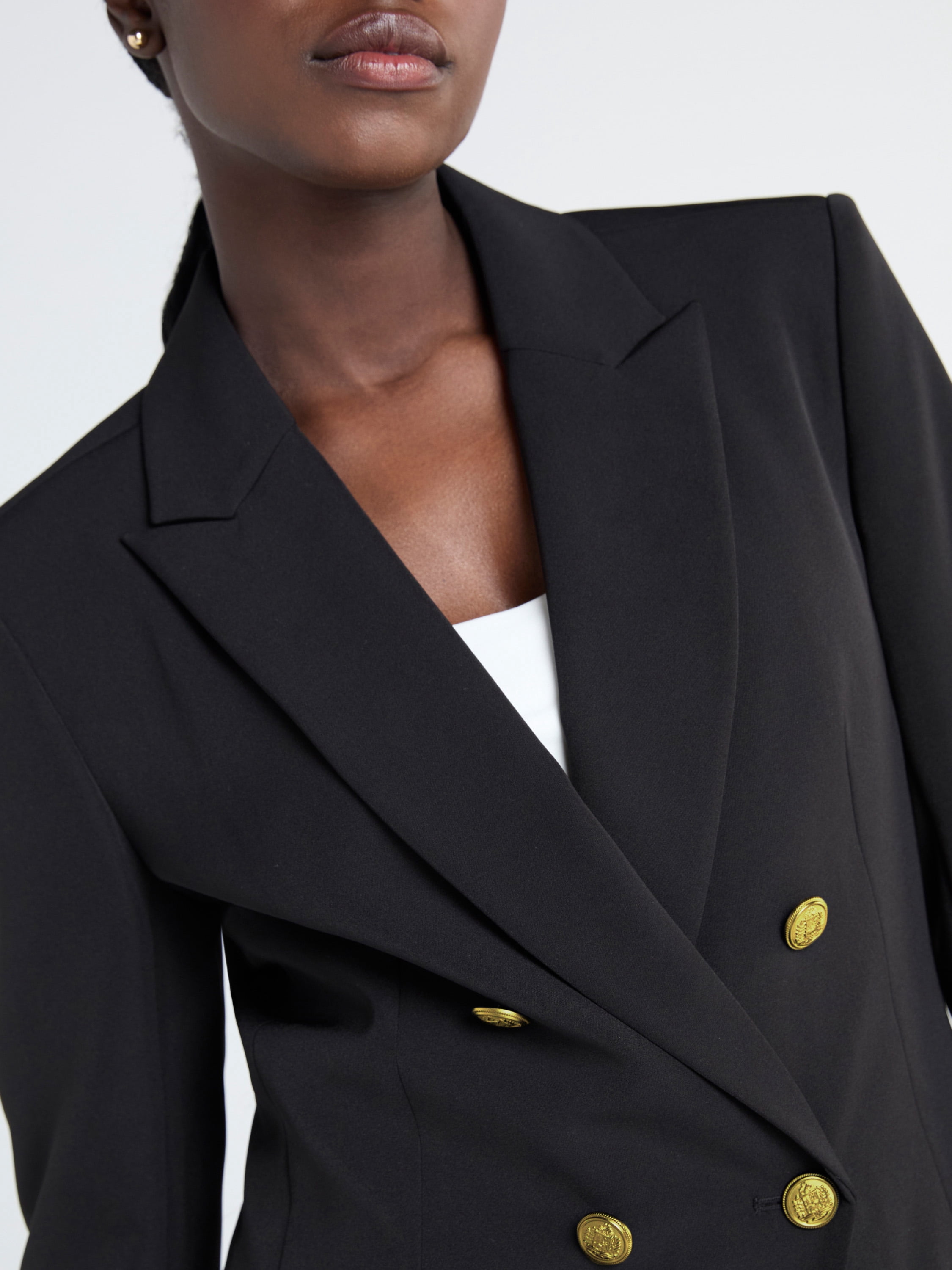 Scoop Women's Slim Fit Double Breasted Blazer, Sizes XS-XXL