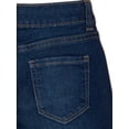 thumbnail image 2 of Wonder Nation Girl's Roll Cuff Denim Jean Shorts, Sizes 4-18, 2 of 3