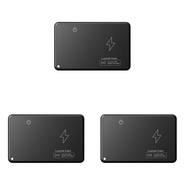 La Tarjeta Seguimiento Billetera Carga Inalámbrica Funciona Con El Localizador GPS Apple Find My App