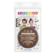 Snazaroo Face Paint, Classic Color, 18ml, Light Brown, Carded Packaging