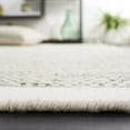 thumbnail image 4 of SAFAVIEH Natura Mellony Solid Runner Rug, Green/Ivory, 2'3" x 8', 4 of 8