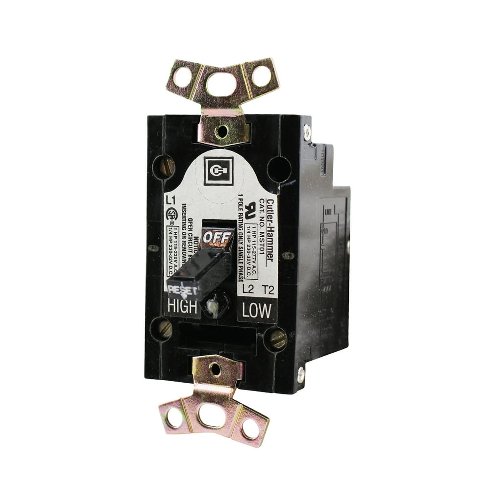 Cutler Hammer MST01 Manual Motor Starter 1Pole Toggle Switch Walmart