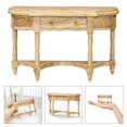 thumbnail image 4 of figatia Dolity 1/12th Dollhouse Miniature Desk Furniture Wood Writing Desk Model Pretend, 4 of 9