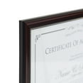 thumbnail image 5 of DesignOvation 8.5x11 Mahogany Document Certificate Picture Frame, 5 of 10