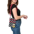thumbnail image 4 of Disney Mickey Mouse Passport Bag Crossbody Purse Travel Black White, 4 of 8
