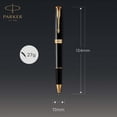 thumbnail image 3 of Parker Sonnet Black Lacquer GT Rollerball Pen, 3 of 7