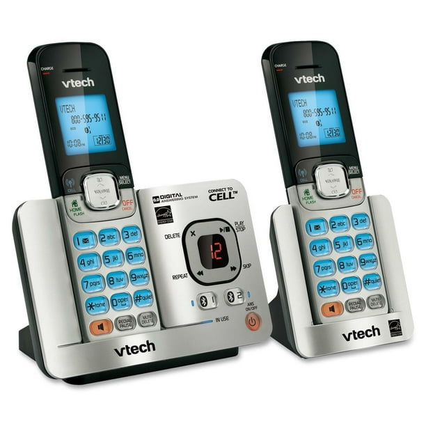 VTech DS65212 DECT 6.0 Expandable Cordless Phone with Bluetooth