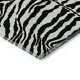 thumbnail image 4 of Addison Rugs Mayfield Washable Animal Skin Pattern Zebra Pearl Rectangle Rug, 10' x 14', 4 of 6