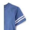 thumbnail image 2 of The Children's Place Boys Short Sleeve Snug Fit Plaid Pajamas, Sizes XS-XXL, 2 of 4
