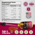 thumbnail image 5 of USDA Organic Vitamin B-Complex B5 Pantothenic Acid | B12 | B1 | B6 | B7 | B9 | B3 - B Complex Liquid Drops, Made in USA Supplement, 2fl oz, 5 of 10