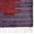 thumbnail image 3 of Rugsotic Carpets Handmade Rugs Hand Woven Kilim Rectangle 4'x6' White Plum Wool for Indoor Use, 3 of 10