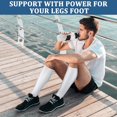 thumbnail image 4 of 3 Pairs Copper Compression Socks for Women & Men Circulation 15-20 mmhg - Better Blood Flow, Swelling, Best Support for Medical, Running, Nursing, 4 of 6