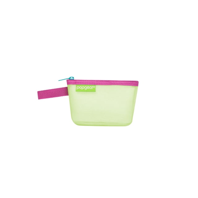 Bolsa Popgear Mini, Color Verde, Con Cierre.