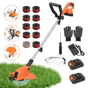 CATGOOD 12" Electric String Trimmer, Cordless Battery Powered Weed Eater, 3-in-1 Cordless Grass Trimmer Edger