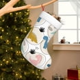 thumbnail image 2 of Cauagu Cute Dinosaurs for Christmas Stockings,1-Pack Large Xmas Stocking Holiday and Farmhouse Stocking Fit for Christmas Holiday Party Decoration(17.7*11 Inch), 2 of 7