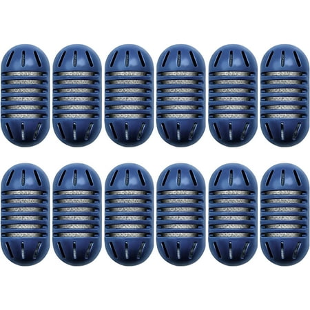 12 Pack Demineralization Cartridge Compatible with HoMedics Ultrasonic Humidifiers  Filters Mineral Deposits  Prevents Hard Water Build-Up  Purifies Water  Eliminates White Dust and Odor