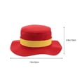 thumbnail image 2 of Stage Performance Hat Prop for Conjuring Performances Birthday Parties and Wedding Parties in Red Felt Material 1Set, 2 of 5