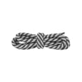 thumbnail image 2 of INSPIRE CHIC Two-Color Twill Dot Shoelaces, 2 Pairs of Striped Round Shoelaces for Martin Boots Black-White 140cm/55.1", 2 of 5