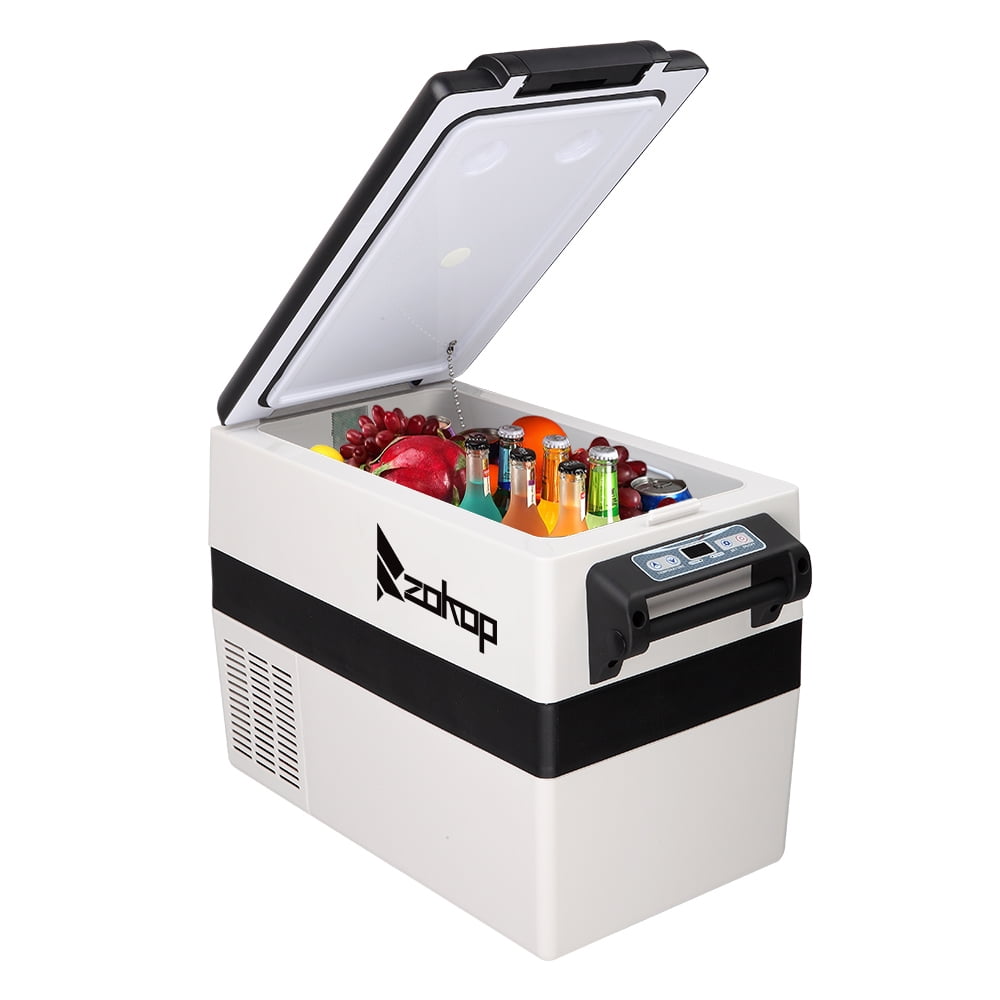 1.47 CU.FT Portable Car Refrigerator with Key Display, Mini Fridge Freezer for Driving, Travel 1.47 CU.FT Portable Car Refrigerator with Key Display, Mini Fridge Freezer for Driving, Travel