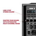 thumbnail image 2 of Ion Audio Trouper 100 - Battery Powered Portable Bluetooth Speaker with Rechargeable Battery, Multi-Channel Mixer and FM Radio, 100W, 2 of 5