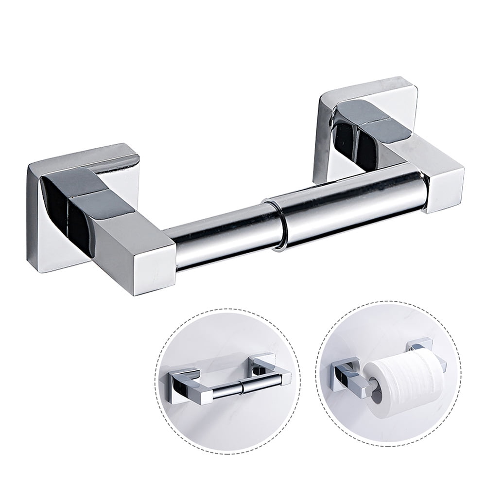 Chrome-Plated Stainless Steel Toilet Paper Holder/Roller,Toilet Paper Holder Wall Mount Bathroom Tissue Paper Roll Holders
