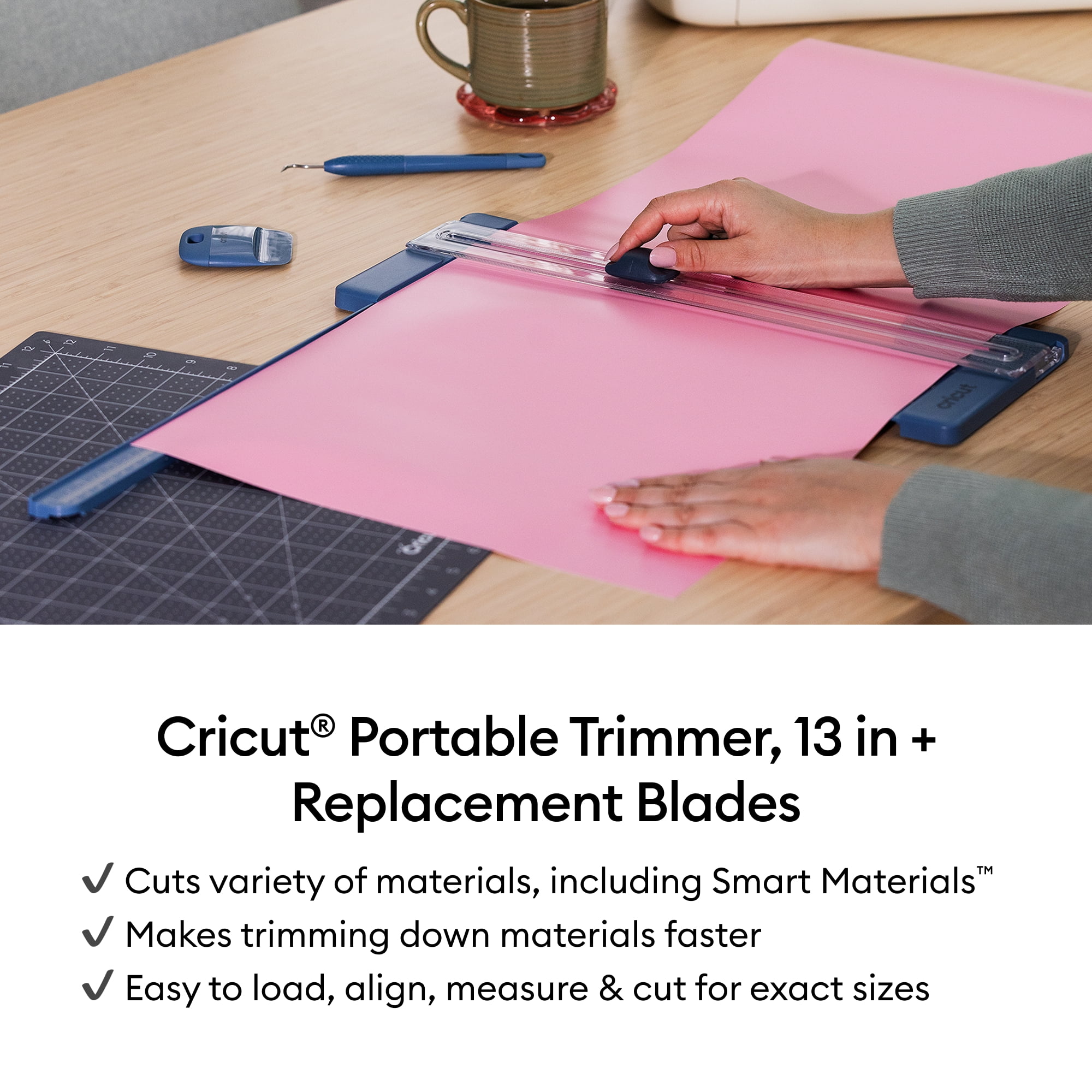 Cricut 13 Inch Portable Trimmer With Replacement Blades