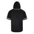 thumbnail image 2 of Victorious Men's Two Tone Hoodie Baseball Jersey BJ63 - Black - Medium, 2 of 2