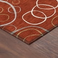 thumbnail image 3 of Addison Rugs Chantille Indoor/Outdoor Transitional Geometric Red Machine Washable Rectangle Rug, 10' x 14', 3 of 8