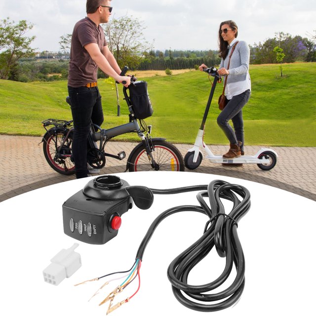 Acelerador de bicicleta eléctrica de 36V, acelerador de pulgar para bicicleta eléctrica, Scooter Tmvgtek 6uq8rp7ug9qv3kt8