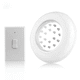thumbnail image 1 of Luz de techo LED, luz de techo de música LED, lámparas de techo de 6w con altavoz Bluetooth Lámpara de música de control remoto de aplicación, brillo ajustable de color (RGB) 1PCS blanco Active Biensenido a ACTIVE, 1 of 4