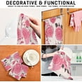 thumbnail image 7 of Dreamtimes Romantic Roses Kitchen Towels 18x28inch Ultra Soft Absorbent Quick Drying Kitchen Dish Towels Washable Cleaning Cloths Hand Towels Tea and Bar Towels, 1 Pack, 7 of 7