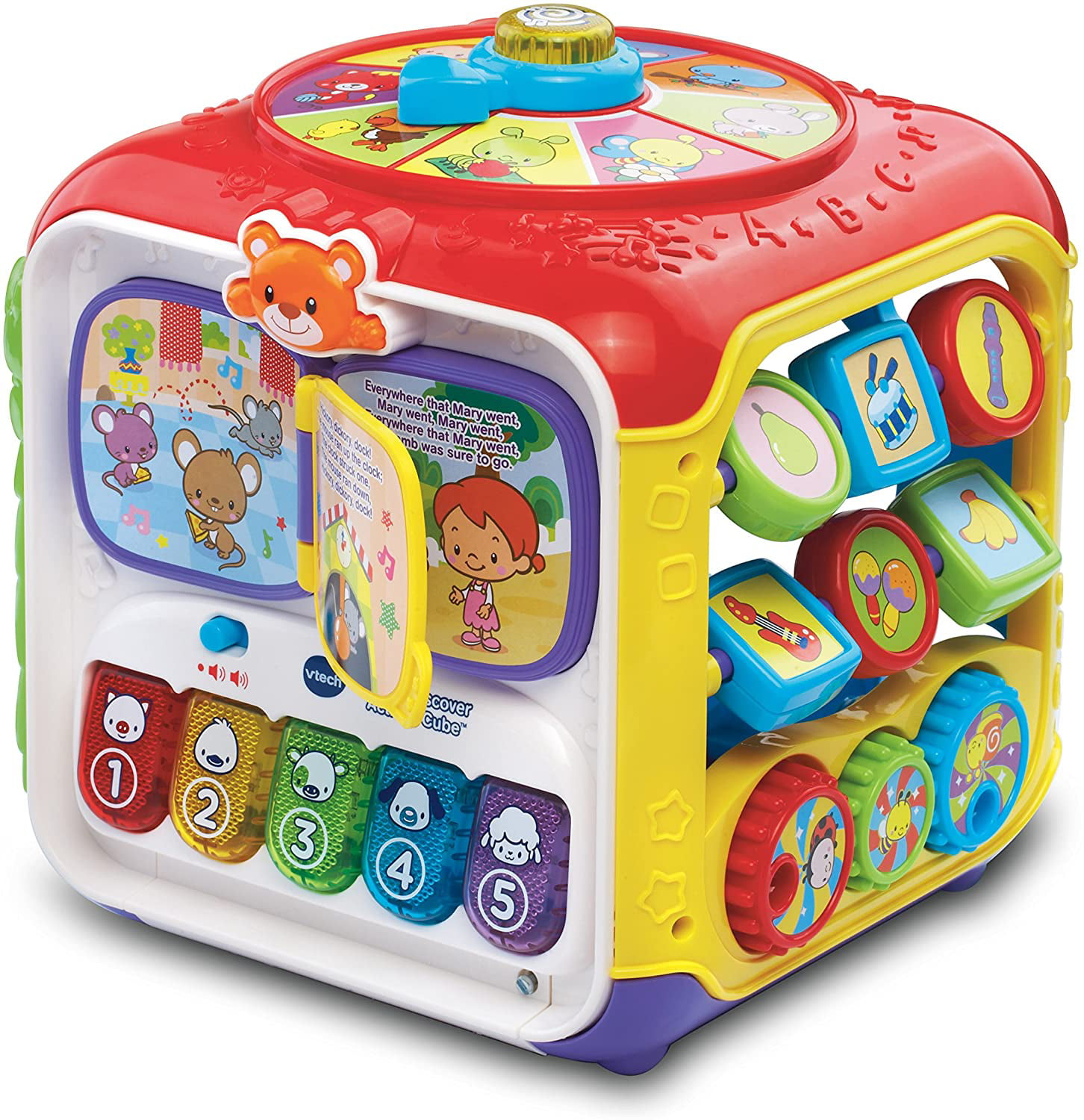 VTech 80-150589 Busy Learners Activity Cube for sale online 