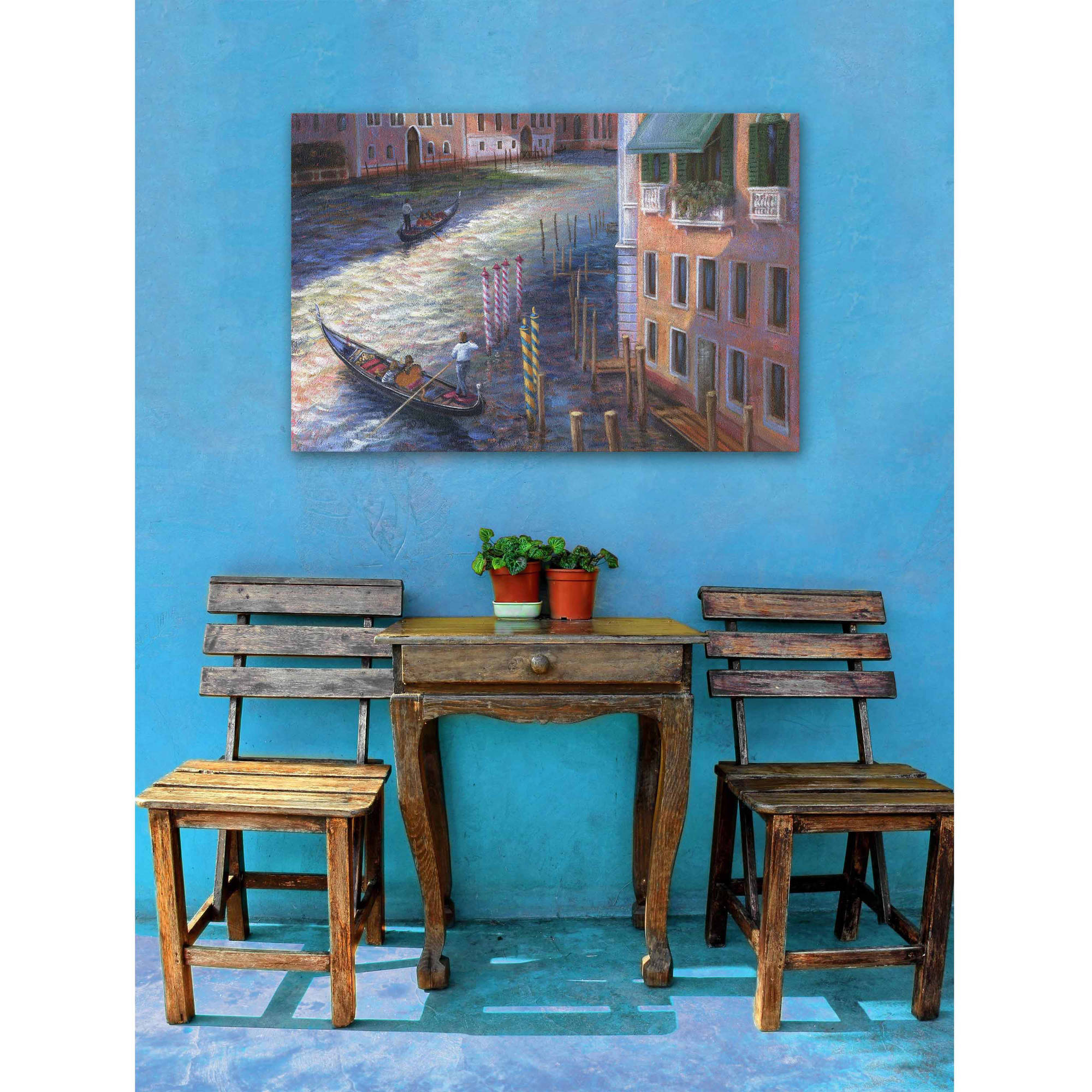 "Grand Canal" Painting Print on Wrapped Canvas