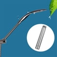 thumbnail image 5 of Shower Arm Extension - Metal Shower Head Extender with Brushed Finish, Lowers Existing Shower Head for Height Adjustment and Better Water Flow, 5 of 8