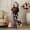 F-204Black, variant on ZHOGXU Valentine'S Day Big Kids Girls Outfit Cute Bow Heart Print Short Sleeve Top And Flare Leg Pants Two Piece Comfortable Fashion Sets Black 9-10 Years