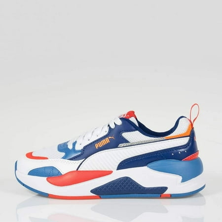 Puma X-Ray 2 Square White-White-Orange-Red 374190-06 Grade-School Size 6.5